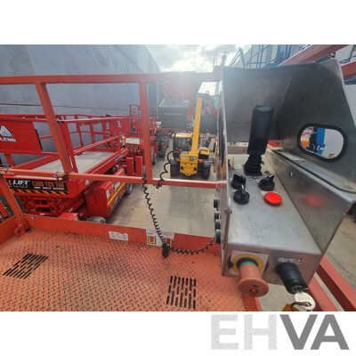 06/2017, 41ft Skyjack SJ8841 RT Diesel Scissor Lift - 12.5m FSV