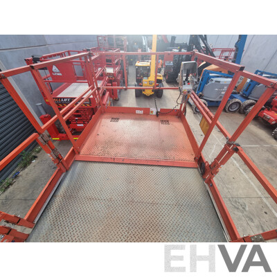 06/2017, 41ft Skyjack SJ8841 RT Diesel Scissor Lift - 12.5m FSV