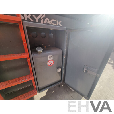 06/2017, 41ft Skyjack SJ8841 RT Diesel Scissor Lift - 12.5m FSV