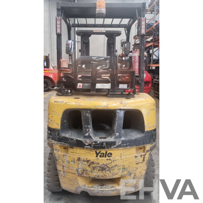 2.5 Tonne LPG Forklift 4.5 FSV- Yale - GLP25RK - ALH475