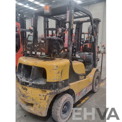 2.5 Tonne LPG Forklift 4.5 FSV- Yale - GLP25RK - ALH475