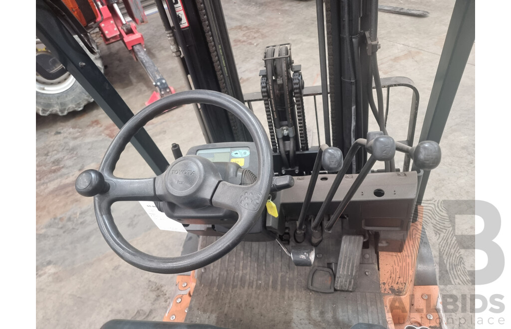2008, Toyota 7FBE-18 Electric Forklift