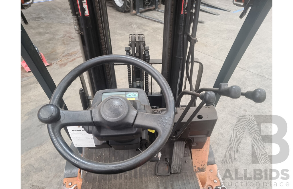 2008, Toyota 7FBE-18 Electric Forklift