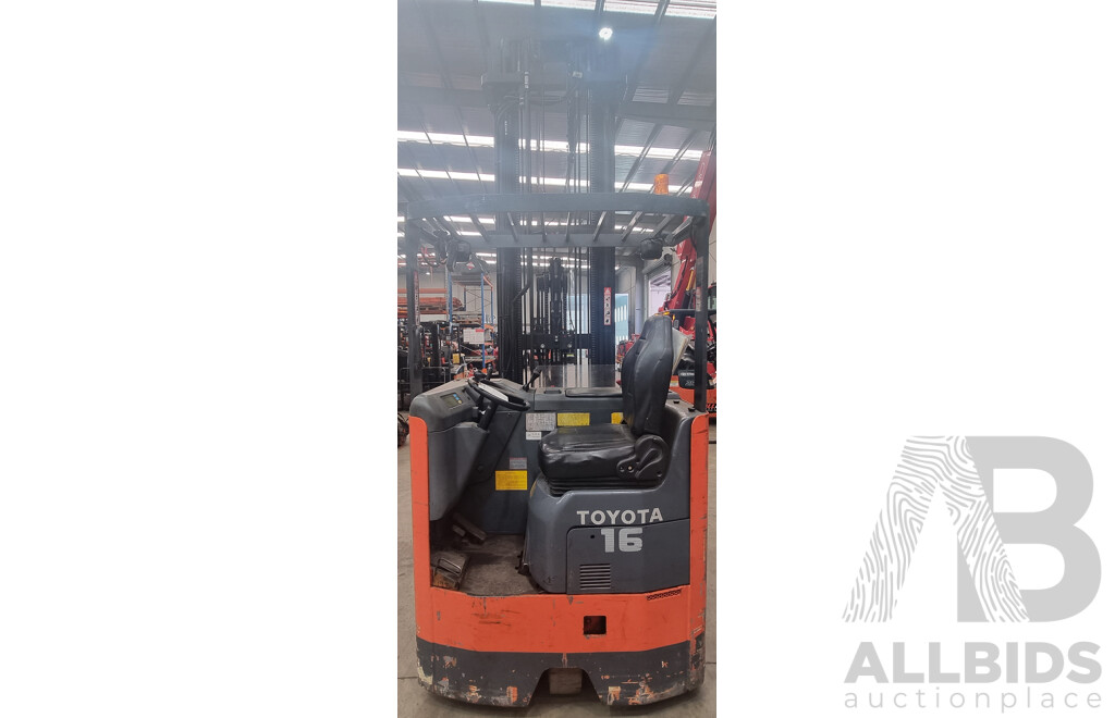 2007,Toyota Electric Stock Picker, 6FBRE16 (3350MM Height) 7.5m FSV