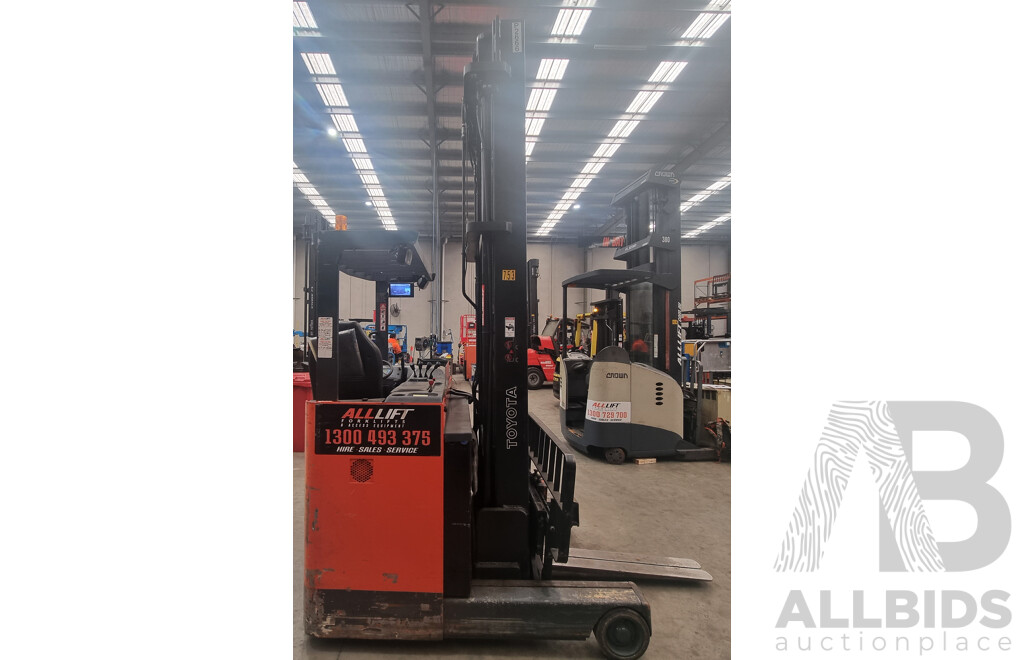2007,Toyota Electric Stock Picker, 6FBRE16 (3350MM Height) 7.5m FSV