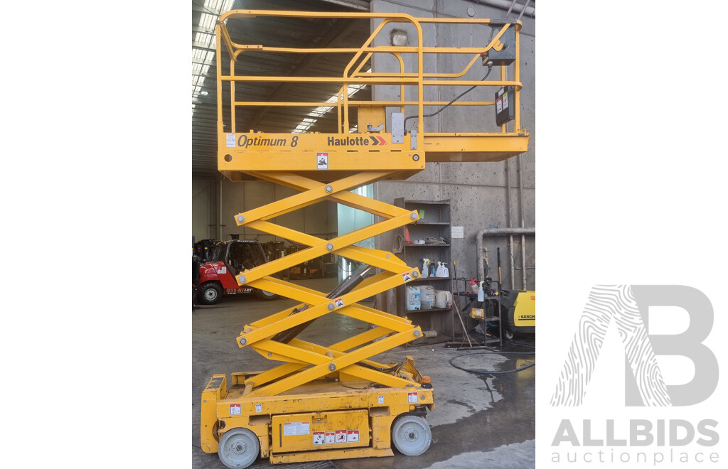 08/2015, 20ft Haulotte 8 Electric Scissor Lift - 6.27m FSV