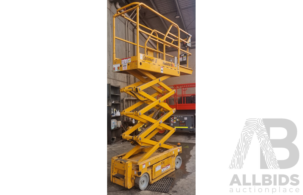08/2015, 20ft Haulotte 8 Electric Scissor Lift - 6.27m FSV