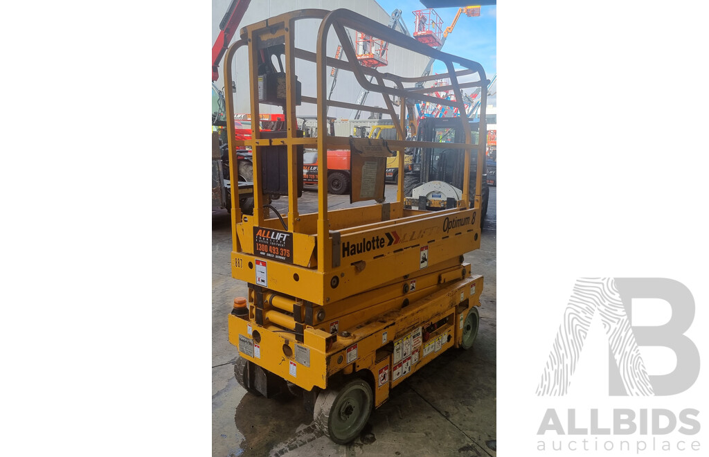 08/2015, 20ft Haulotte 8 Electric Scissor Lift - 6.27m FSV