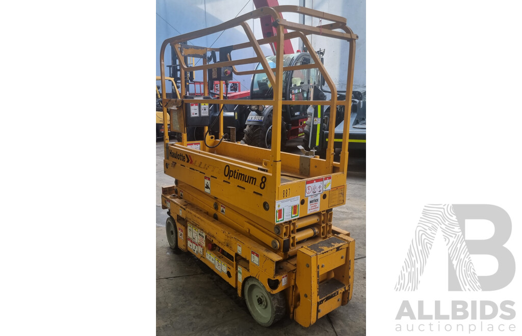 08/2015, 20ft Haulotte 8 Electric Scissor Lift - 6.27m FSV