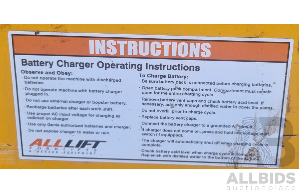 08/2015, 20ft Haulotte 8 Electric Scissor Lift - 6.27m FSV