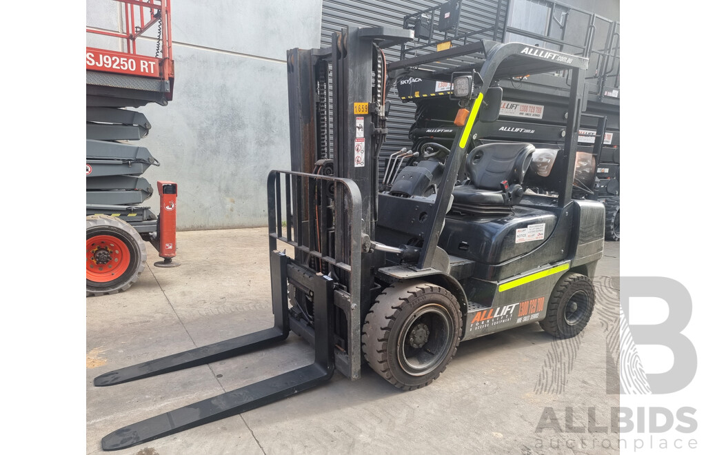 2008, 3.5 Tonne LPG Hyster H3.5TX Forklift 4.3m FSV