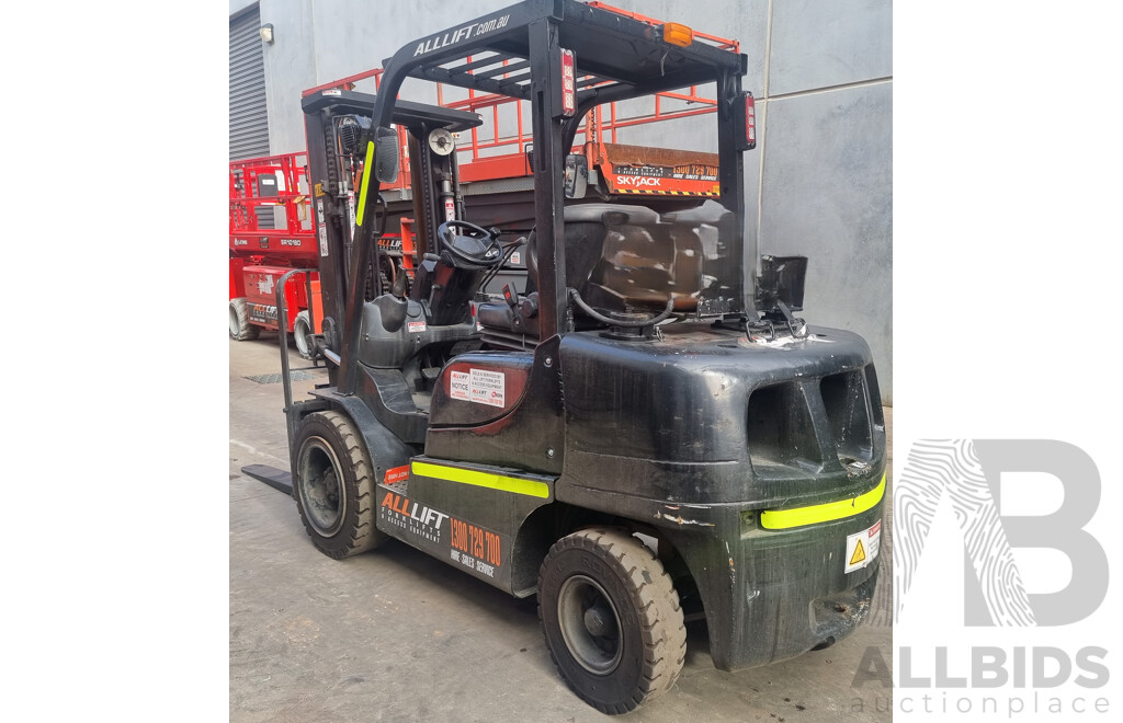 2008, 3.5 Tonne LPG Hyster H3.5TX Forklift 4.3m FSV