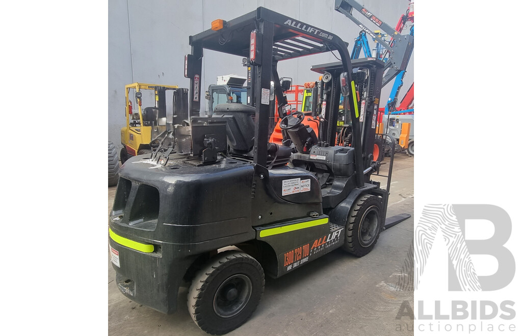 2008, 3.5 Tonne LPG Hyster H3.5TX Forklift 4.3m FSV