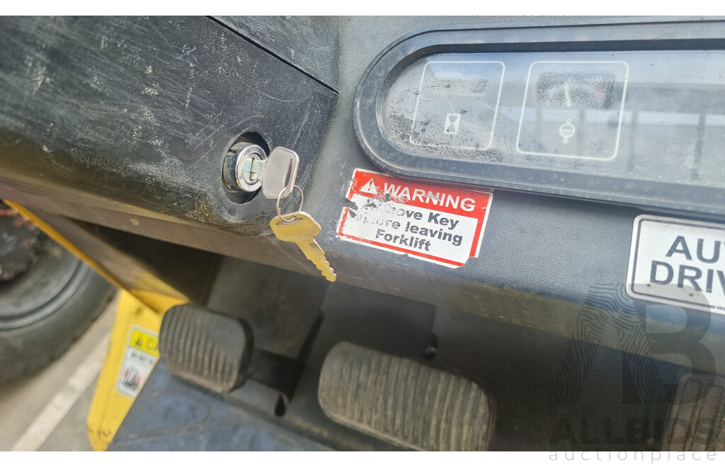 2002, 3.0 Tonne LPG Hyster H3.00DX Forklift 4.3M TSU - ALH301
