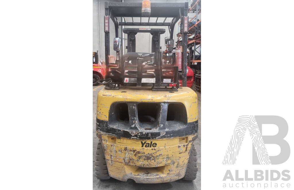 2.5 Tonne LPG Forklift 4.5 FSV- Yale - GLP25RK - ALH475