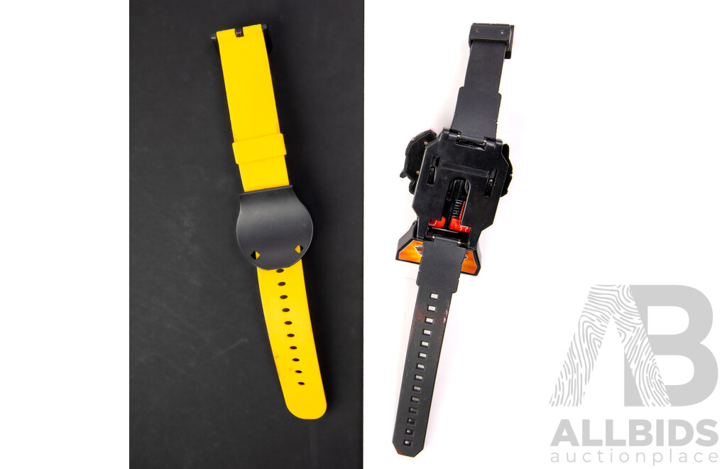 Novelty Watches (2) Adventure Time & SPD Transformers Style Watch with Remoking Smart Robot