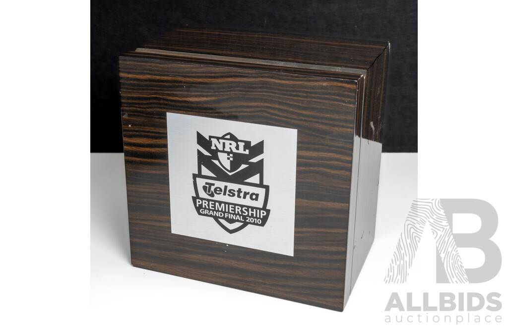 NRL Telstra Premiership 2010 St George Illawarra Premiers Limited Edition 395/500 Collector's Watch with Presentation Box