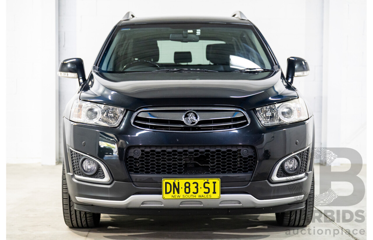 9/2015 Holden Captiva 7 LTZ (AWD) CG MY15 4d Wagon Carbon Flash Metallic Turbo Diesel 2.2L - 7 Seater
