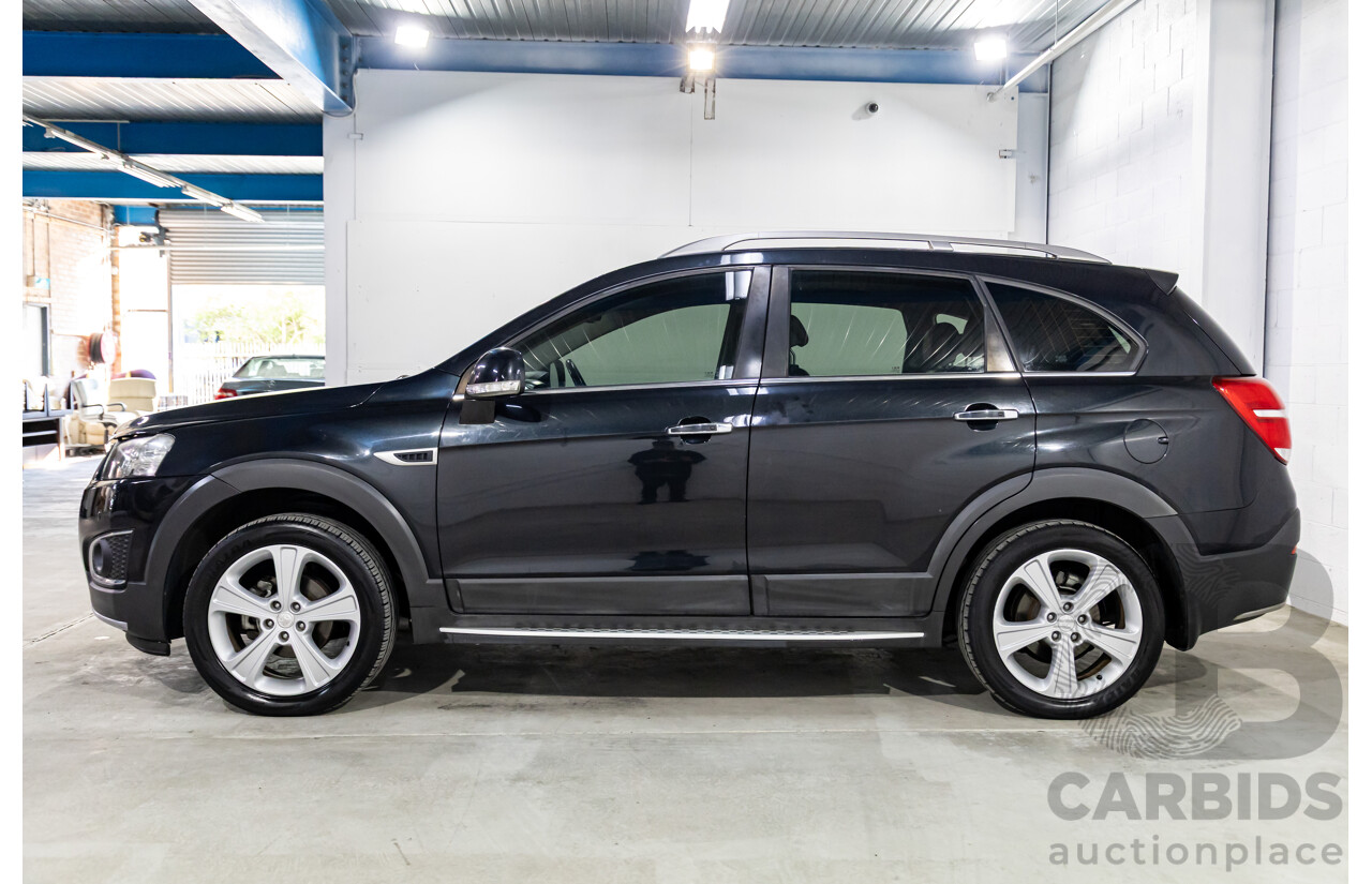 9/2015 Holden Captiva 7 LTZ (AWD) CG MY15 4d Wagon Carbon Flash Metallic Turbo Diesel 2.2L - 7 Seater