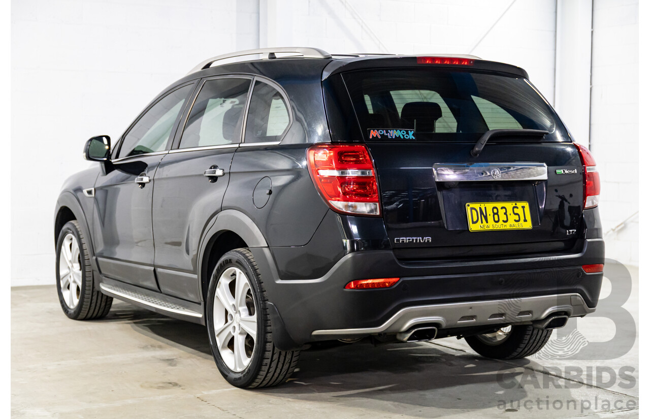 9/2015 Holden Captiva 7 LTZ (AWD) CG MY15 4d Wagon Carbon Flash Metallic Turbo Diesel 2.2L - 7 Seater