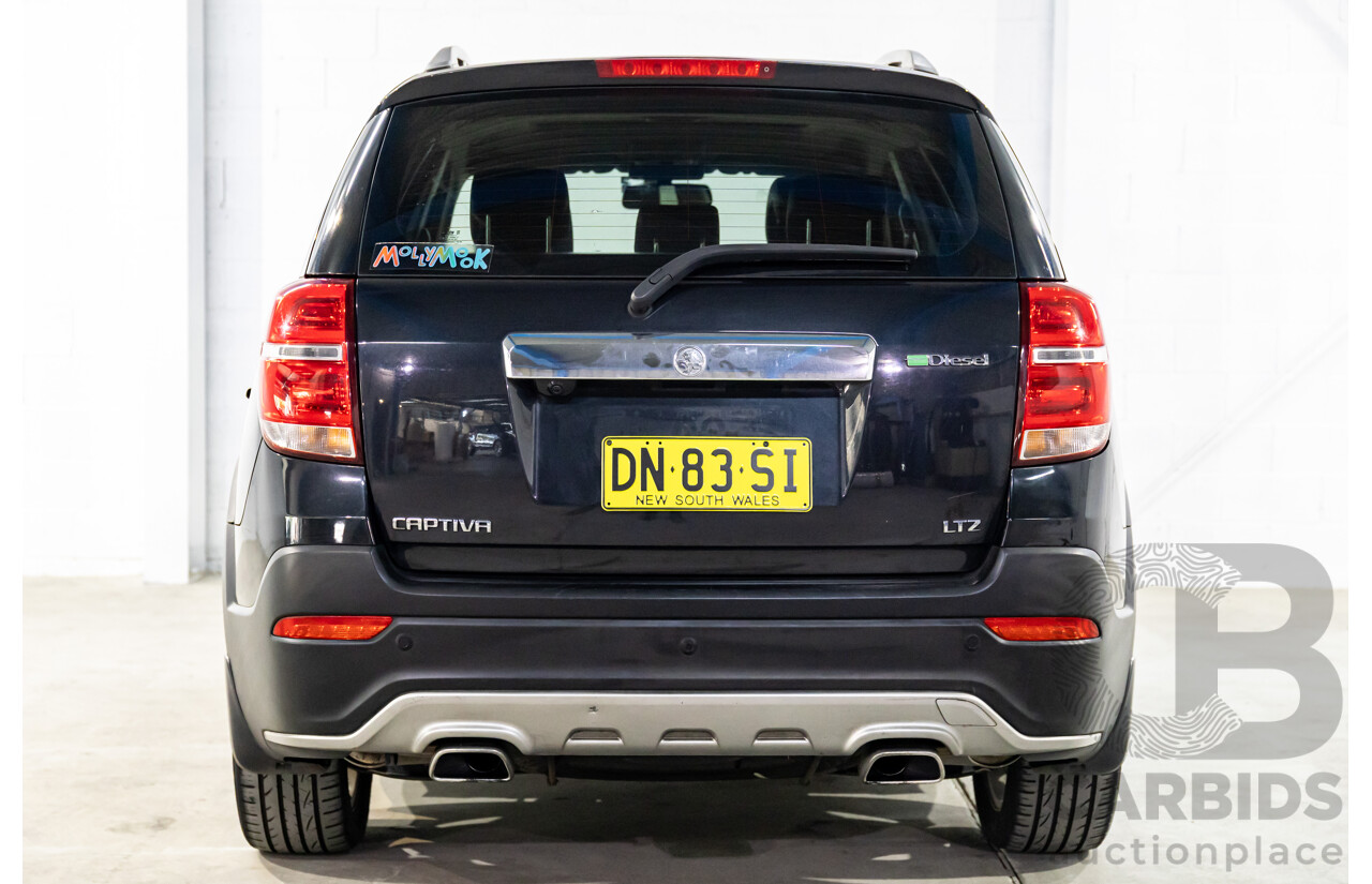 9/2015 Holden Captiva 7 LTZ (AWD) CG MY15 4d Wagon Carbon Flash Metallic Turbo Diesel 2.2L - 7 Seater