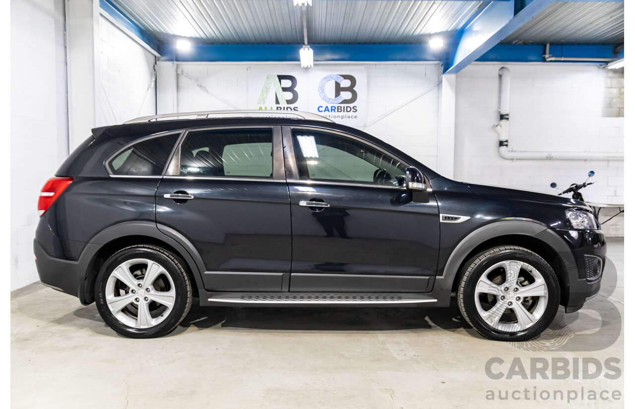 9/2015 Holden Captiva 7 LTZ (AWD) CG MY15 4d Wagon Carbon Flash Metallic Turbo Diesel 2.2L - 7 Seater