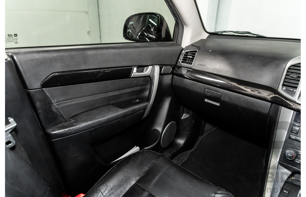 9/2015 Holden Captiva 7 LTZ (AWD) CG MY15 4d Wagon Carbon Flash Metallic Turbo Diesel 2.2L - 7 Seater