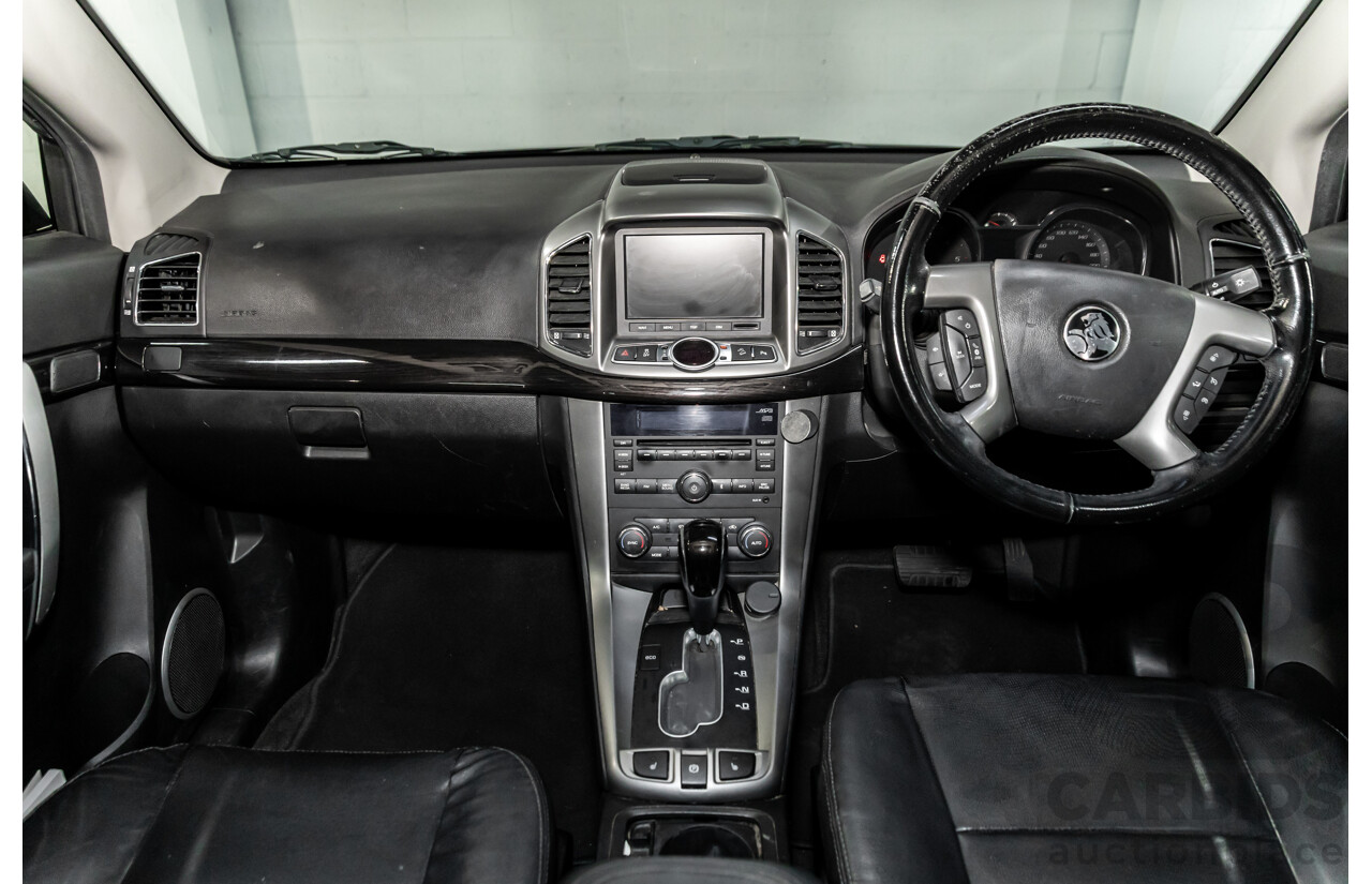 9/2015 Holden Captiva 7 LTZ (AWD) CG MY15 4d Wagon Carbon Flash Metallic Turbo Diesel 2.2L - 7 Seater