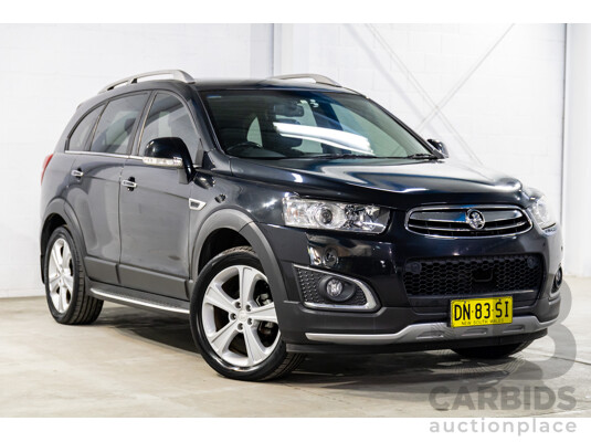 9/2015 Holden Captiva 7 LTZ (AWD) CG MY15 4d Wagon Carbon Flash Metallic Turbo Diesel 2.2L - 7 Seater