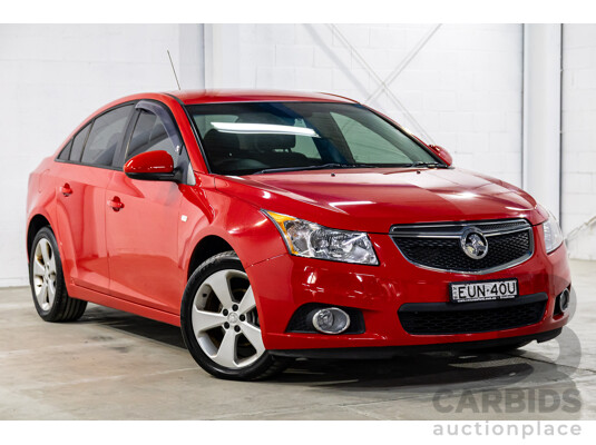 5/2014 Holden Cruze Equipe JH MY14 4d Sedan Redhot 1.8L