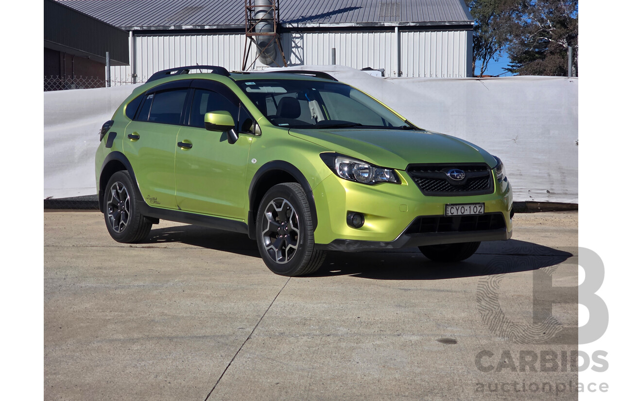 5/2015 Subaru XV 2.0i-L MY15 4d Wagon Green 2.0L