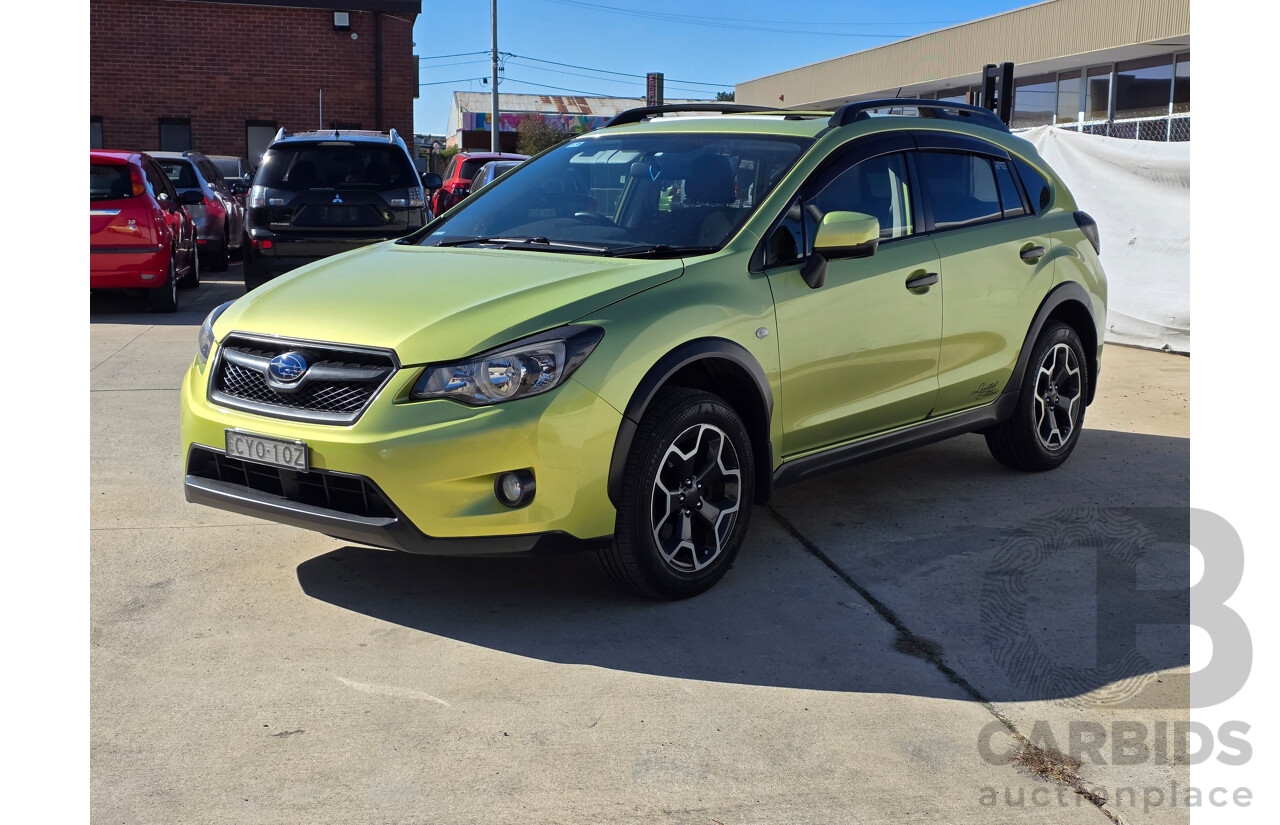 5/2015 Subaru XV 2.0i-L MY15 4d Wagon Green 2.0L