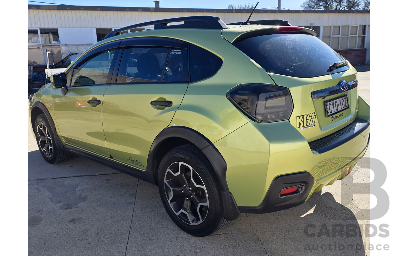 5/2015 Subaru XV 2.0i-L MY15 4d Wagon Green 2.0L