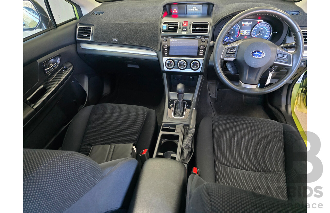 5/2015 Subaru XV 2.0i-L MY15 4d Wagon Green 2.0L