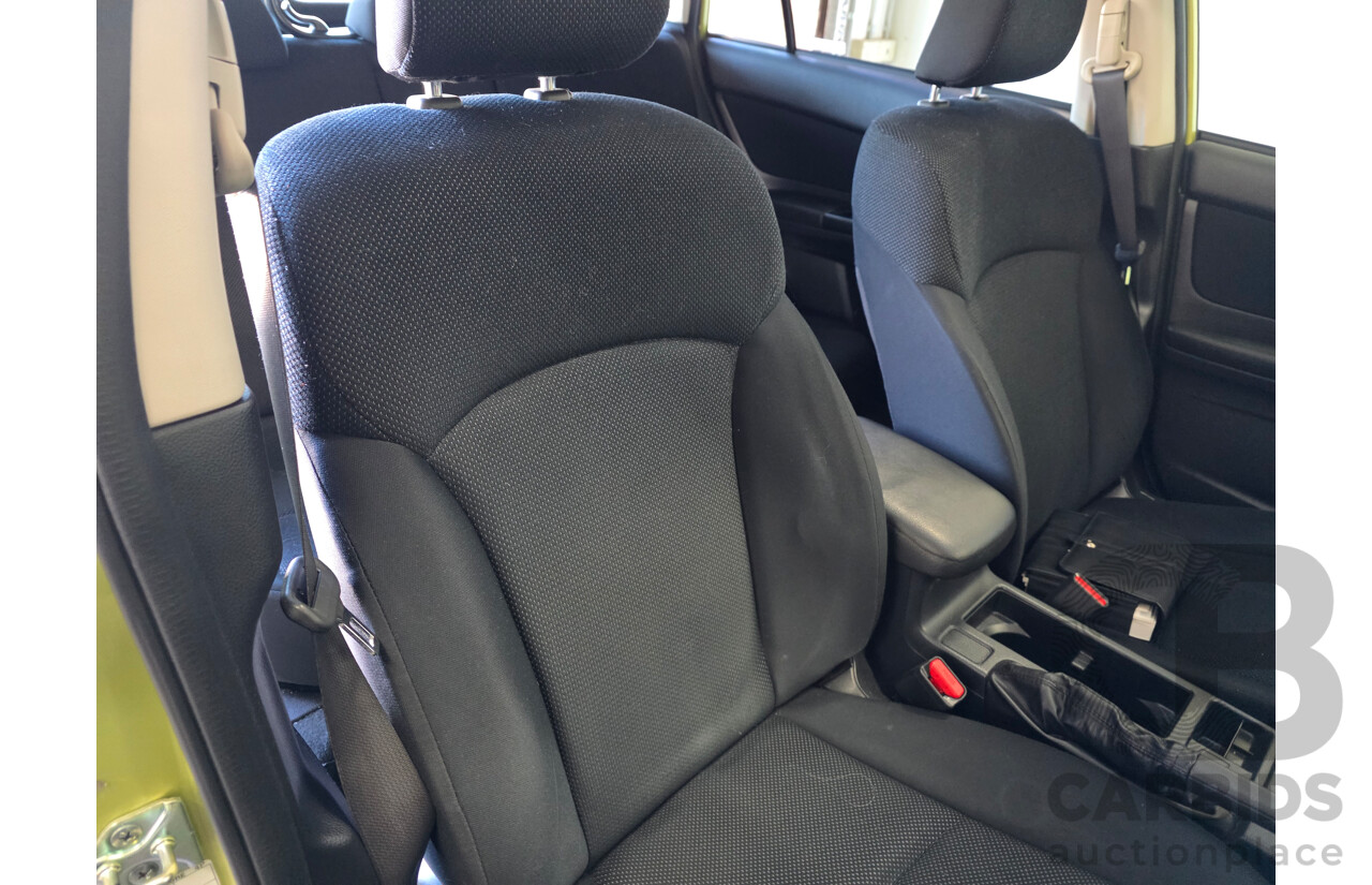 5/2015 Subaru XV 2.0i-L MY15 4d Wagon Green 2.0L