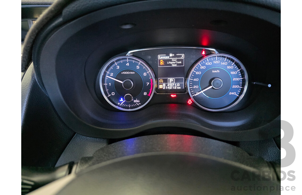 5/2015 Subaru XV 2.0i-L MY15 4d Wagon Green 2.0L