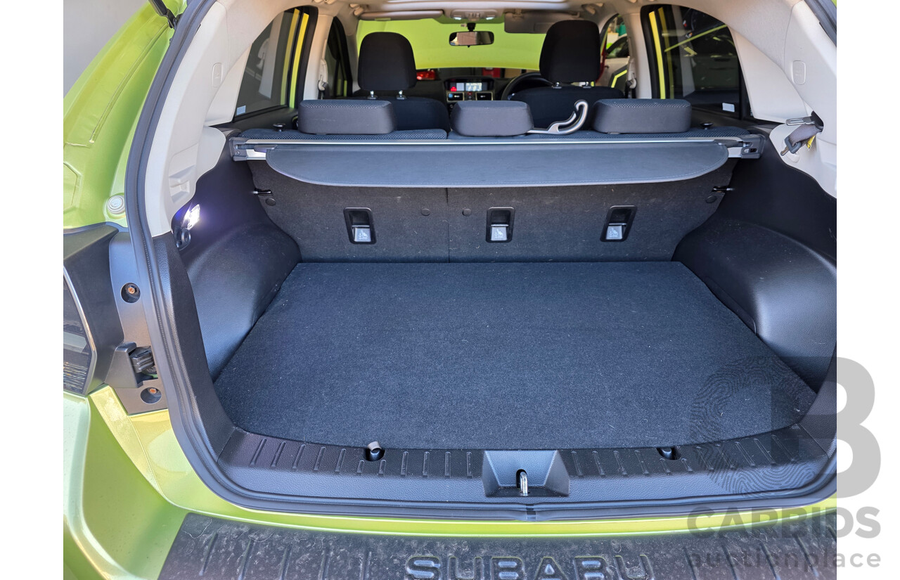 5/2015 Subaru XV 2.0i-L MY15 4d Wagon Green 2.0L