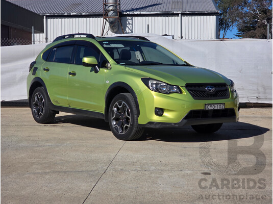 5/2015 Subaru XV 2.0i-L MY15 4d Wagon Green 2.0L