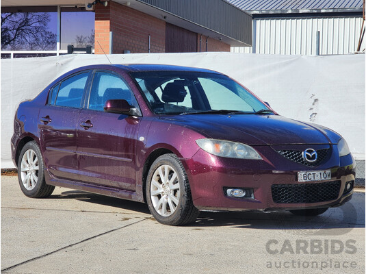 7/2007 Mazda Mazda3 MAXX Sport BK MY06 UPGRADE 4d Sedan Purple 2.0L