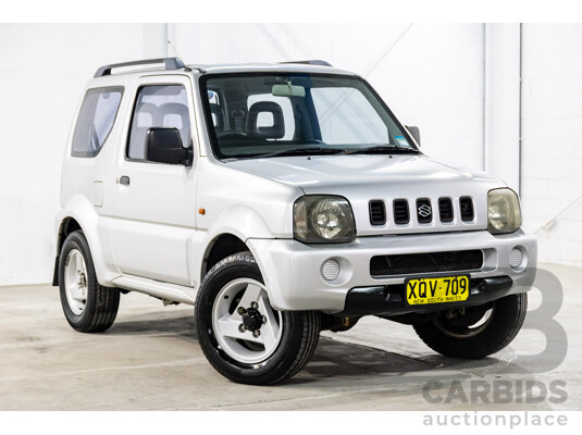 9/2001 Suzuki Jimny JLX (4x4) 2d Wagon Silky Silver Metallic 1.3L