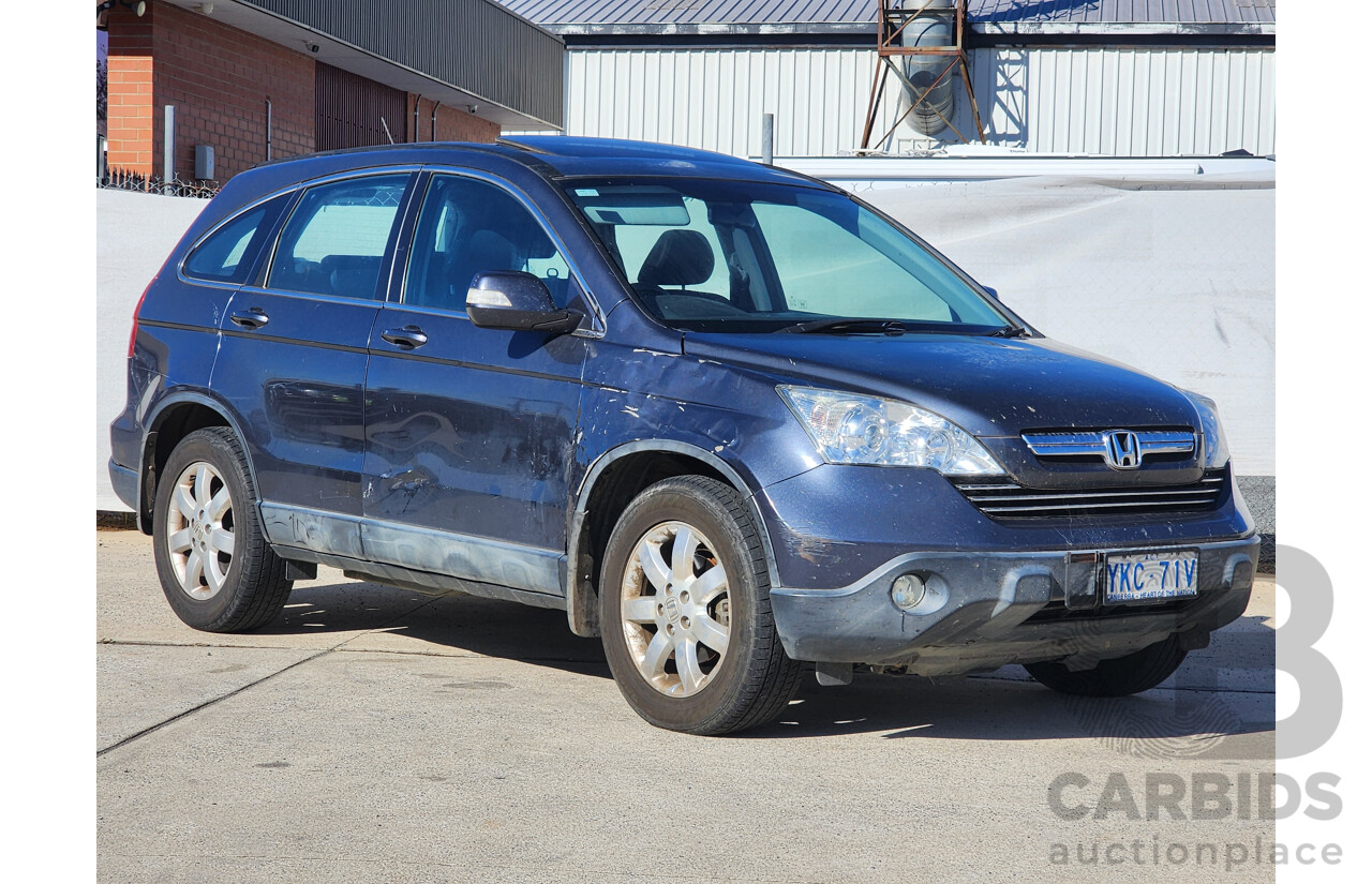 5/2009 Honda CRV (4x4) Luxury MY07 series 4d Wagon Grey 2.4L