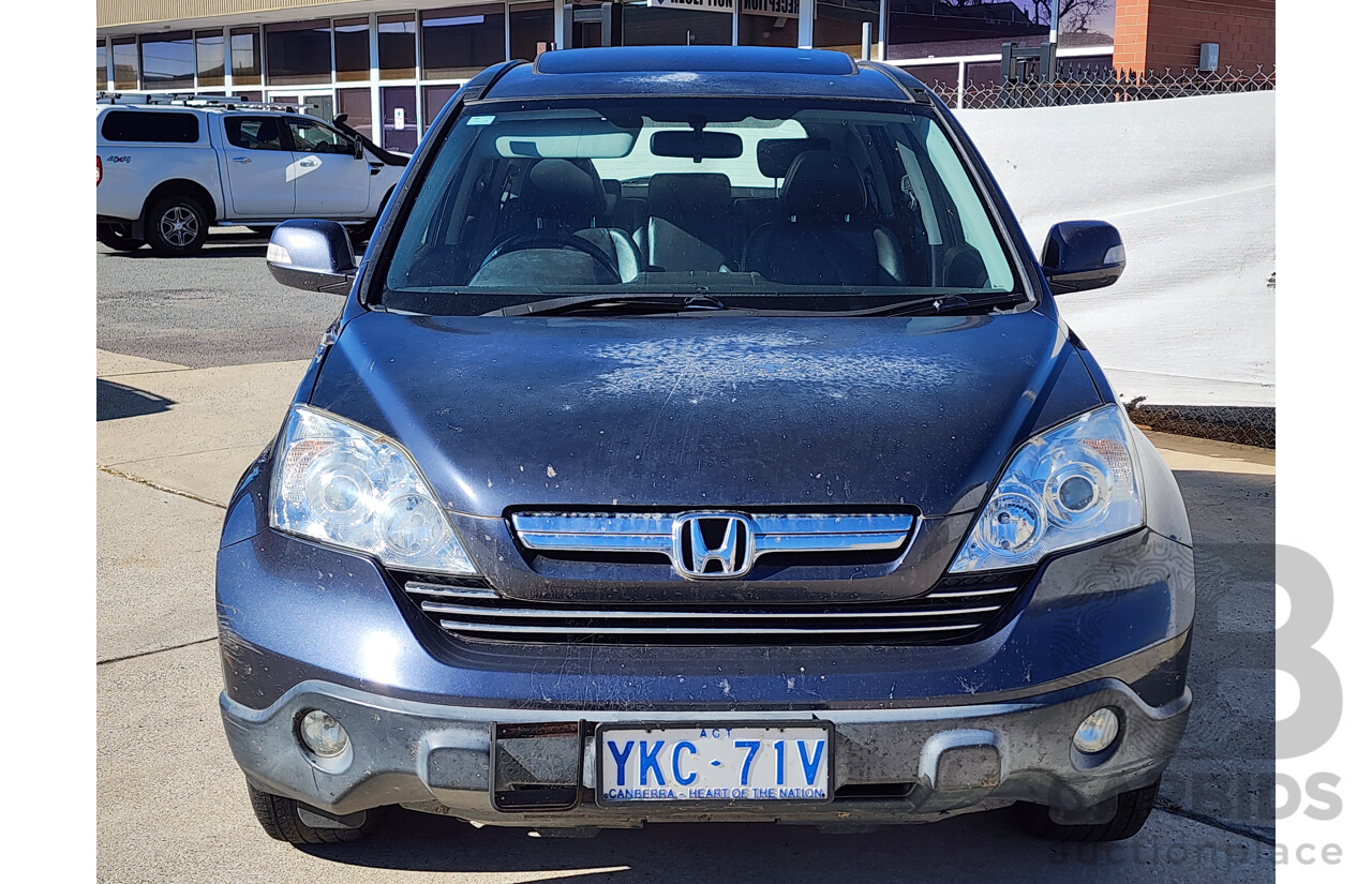 5/2009 Honda CRV (4x4) Luxury MY07 series 4d Wagon Grey 2.4L