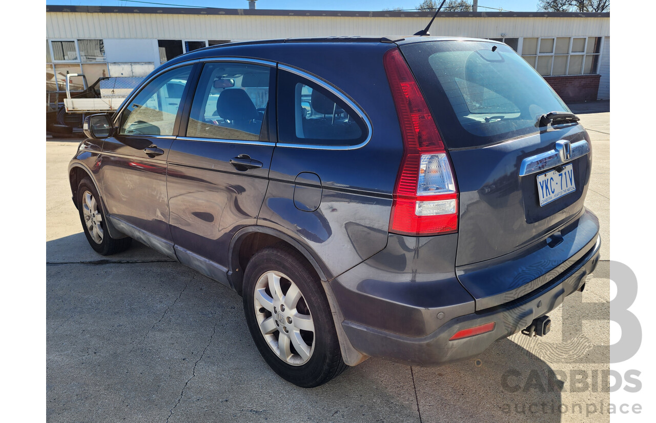 5/2009 Honda CRV (4x4) Luxury MY07 series 4d Wagon Grey 2.4L