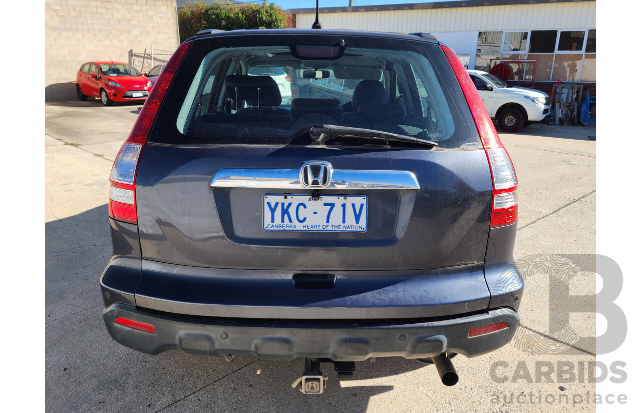 5/2009 Honda CRV (4x4) Luxury MY07 series 4d Wagon Grey 2.4L