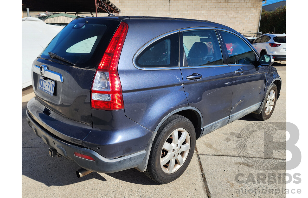 5/2009 Honda CRV (4x4) Luxury MY07 series 4d Wagon Grey 2.4L