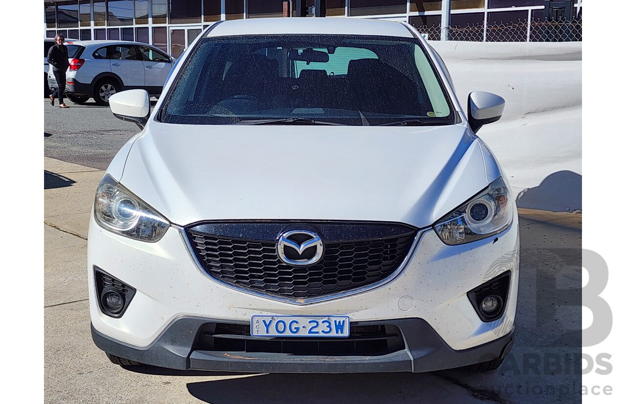 3/2013 Mazda Cx-5 MAXX Sport (4x2) MY13 4d Wagon White 2.0L