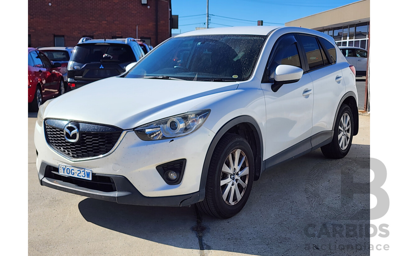 3/2013 Mazda Cx-5 MAXX Sport (4x2) MY13 4d Wagon White 2.0L