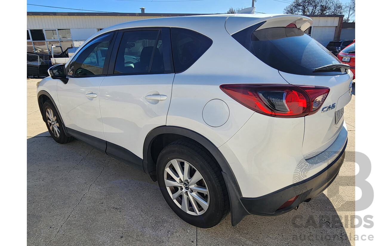 3/2013 Mazda Cx-5 MAXX Sport (4x2) MY13 4d Wagon White 2.0L
