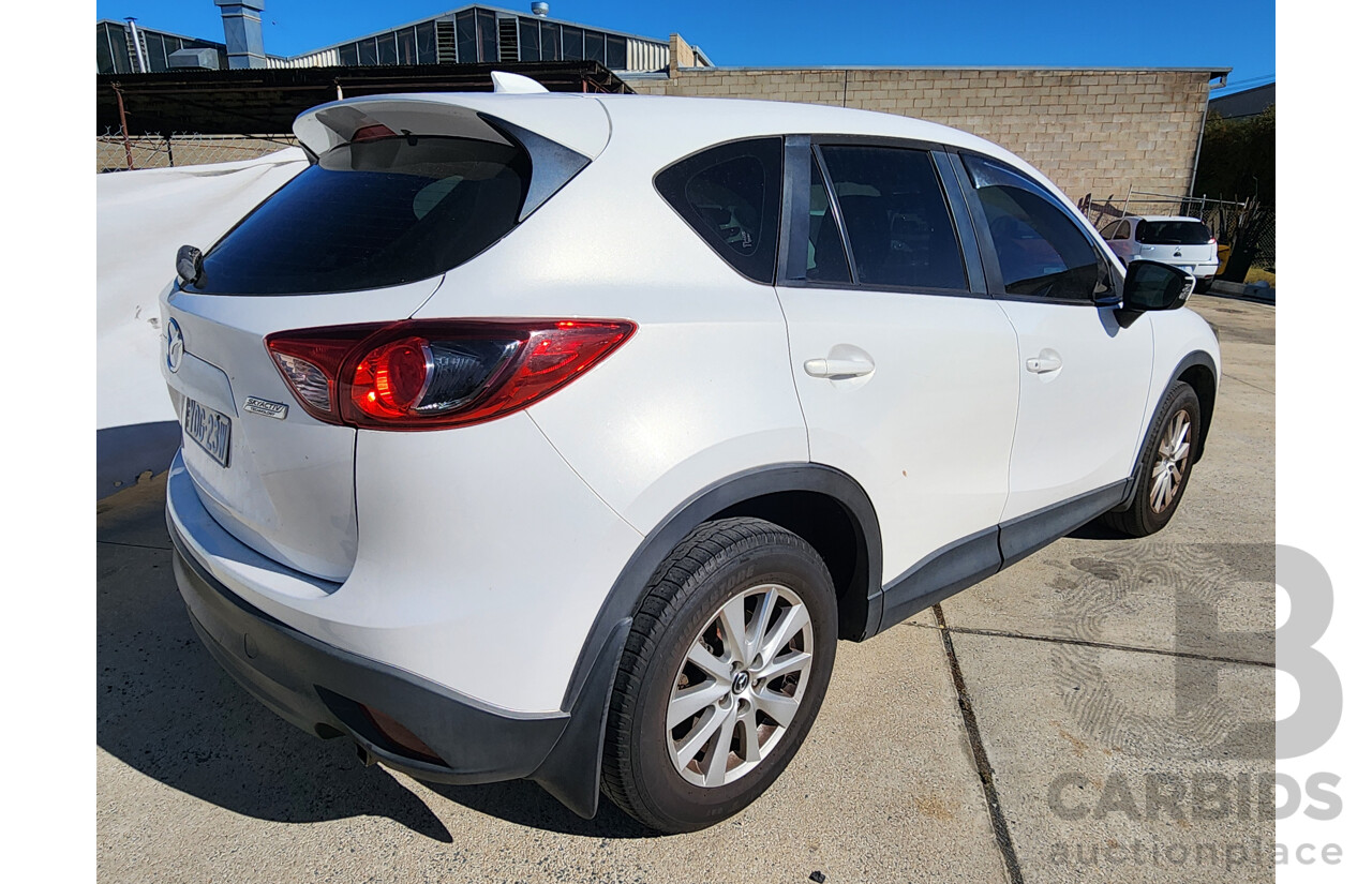 3/2013 Mazda Cx-5 MAXX Sport (4x2) MY13 4d Wagon White 2.0L
