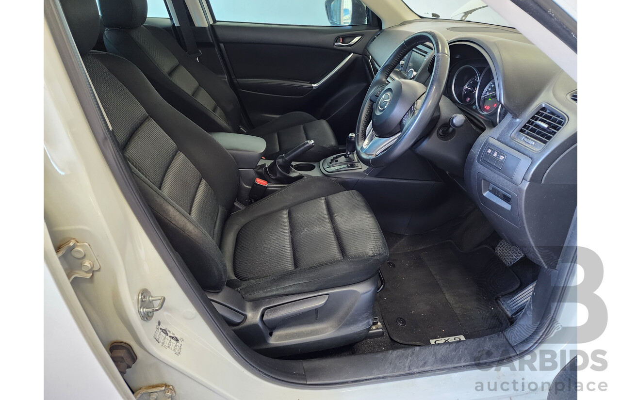 3/2013 Mazda Cx-5 MAXX Sport (4x2) MY13 4d Wagon White 2.0L
